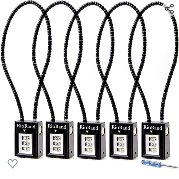 Rio Rand 15 Inch Trigger Cable Lock pack of 5 New in box. - Picture 3 of 4